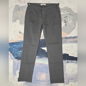 Orlebar Brown Men’s Charcoal Gray Chinos